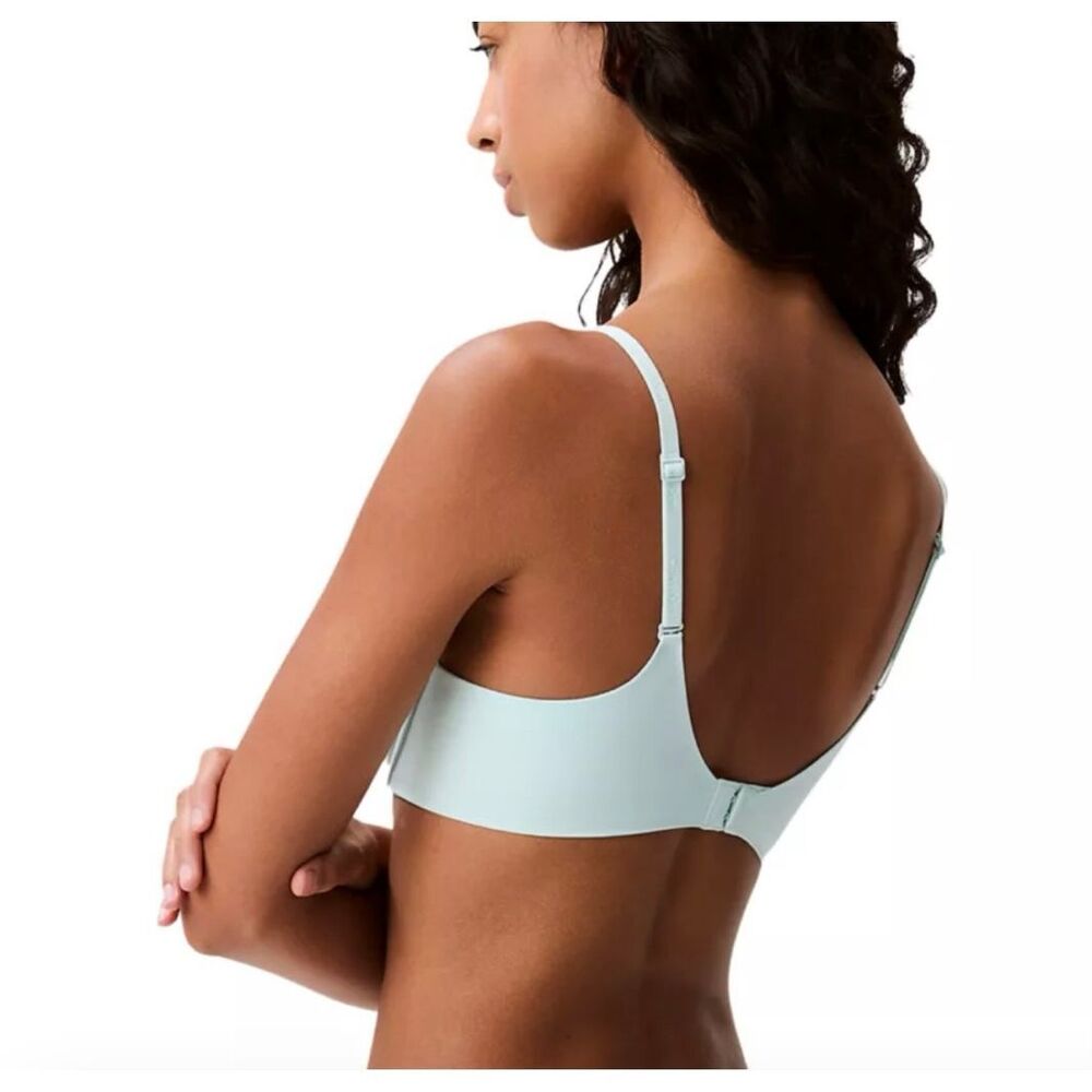 Calvin Klein Perfectly Fit Lightly Lined Full Coverage T-Shirt Bra Moonlight Jad - Picture 3 of 5